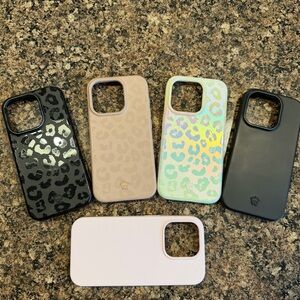 iPhone 15 Pro cases - Velvet Caviar and Hey Day